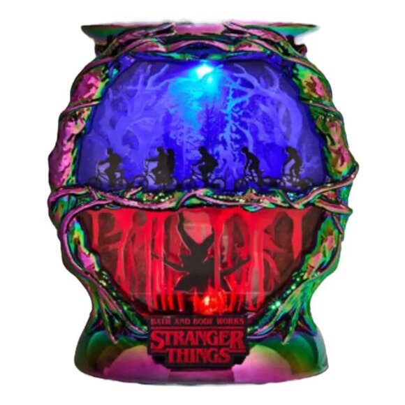 Bath & Body Works Stranger Things Light-up The Upside Down 3-Wick Candle Holder - Picture 1 of 16